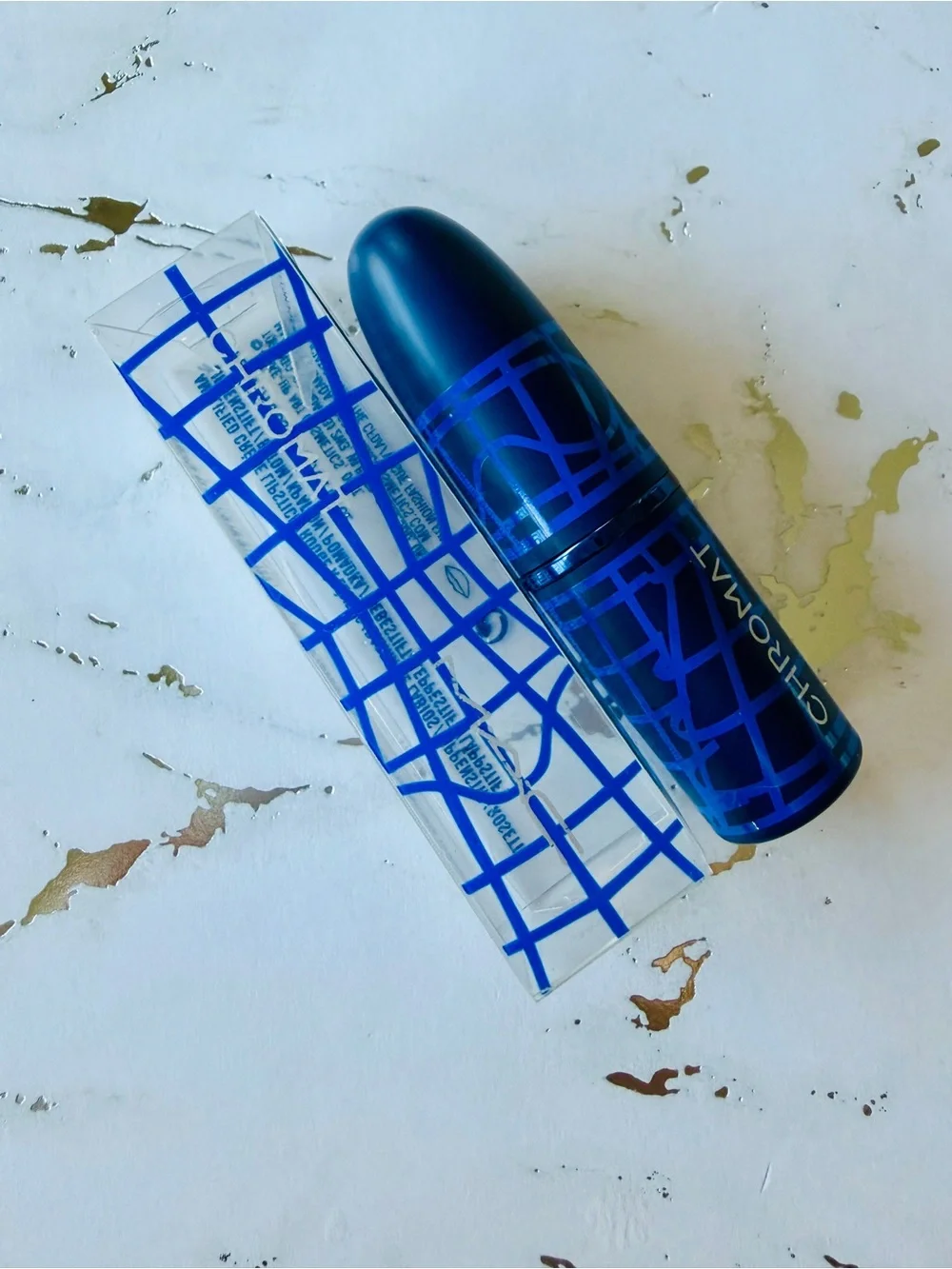 BNIB MAC Cosmetics Limited Edition Chromemat Lipstick in Shockvalue